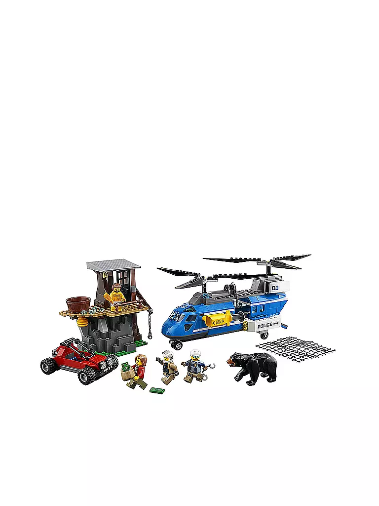 LEGO | Lego City - Festnahme in den Bergen 60173 | transparent