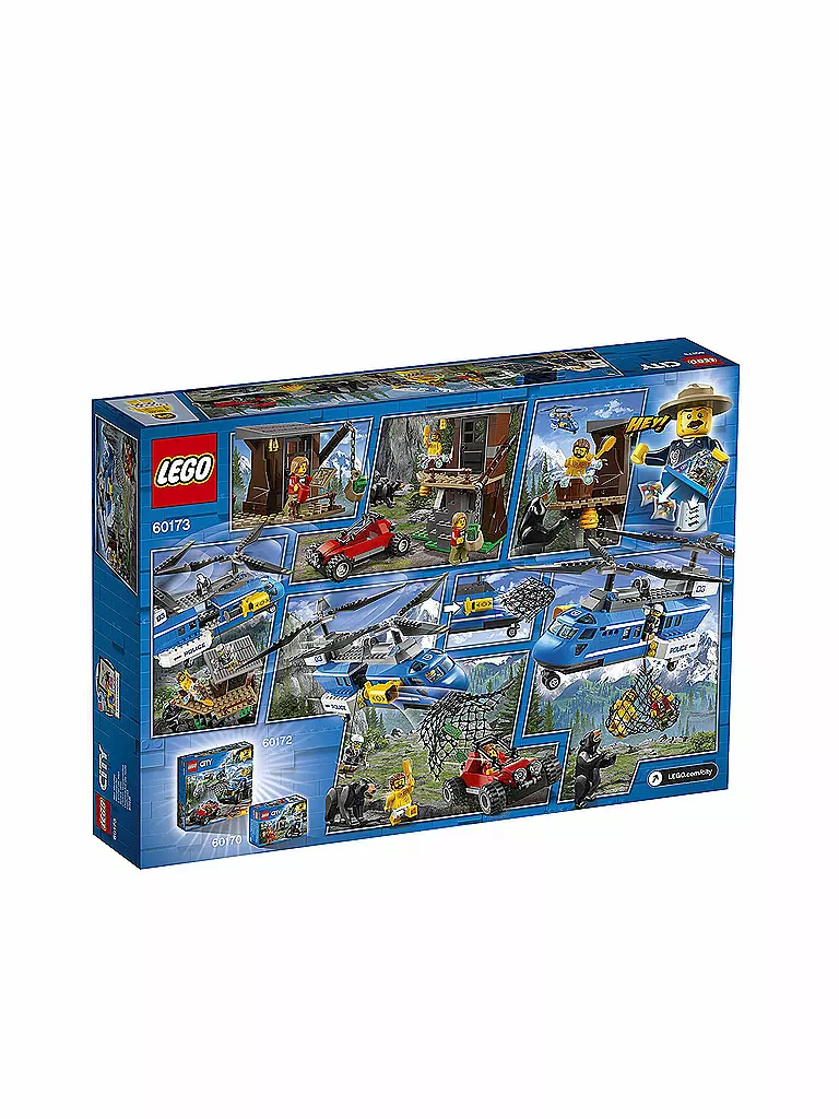 LEGO | Lego City - Festnahme in den Bergen 60173 | transparent