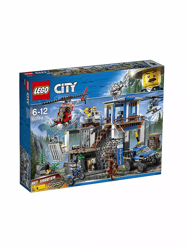 LEGO | Lego City - Hauptquartier ger Bergpolizei 60174 | transparent