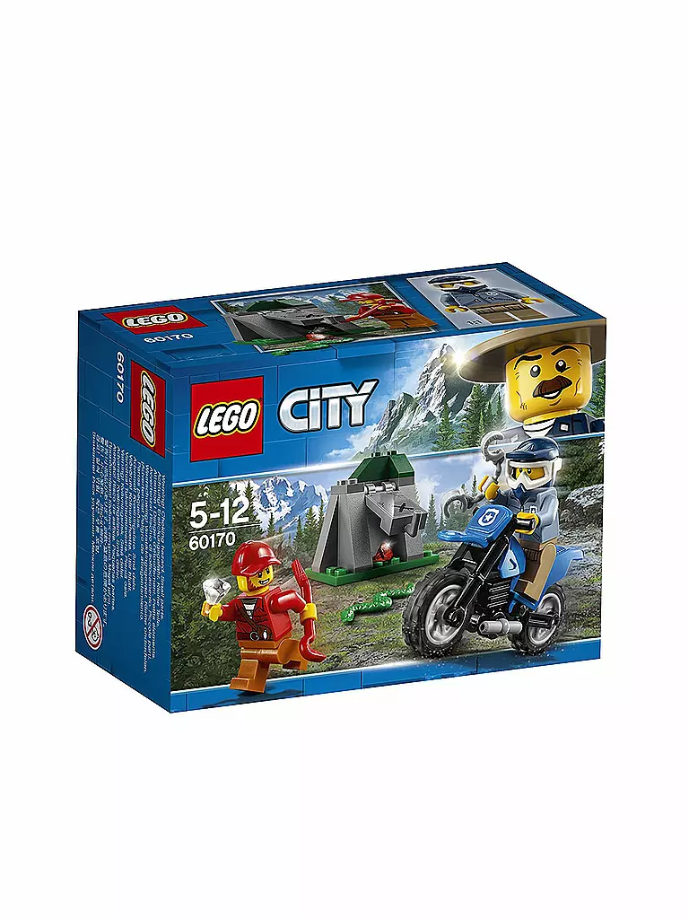 LEGO | Lego City - Offroad Verfolgungsjagd 60170 | transparent