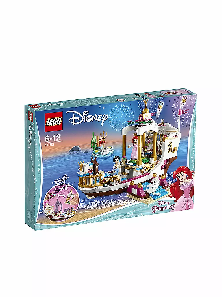 LEGO | Lego Disney Princess - Arielles königliches Hochzeitsboot 41153 | transparent