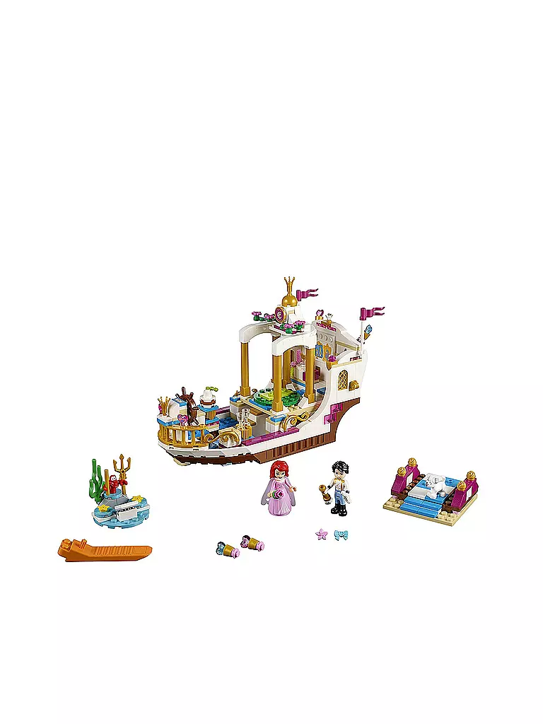 LEGO | Lego Disney Princess - Arielles königliches Hochzeitsboot 41153 | transparent