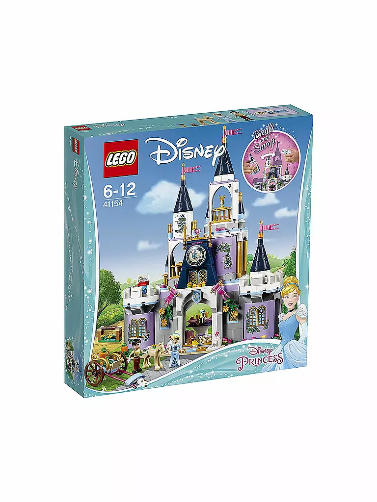 LEGO | Lego Disney Princess - Cinderellas Traumschloss 41154 | transparent