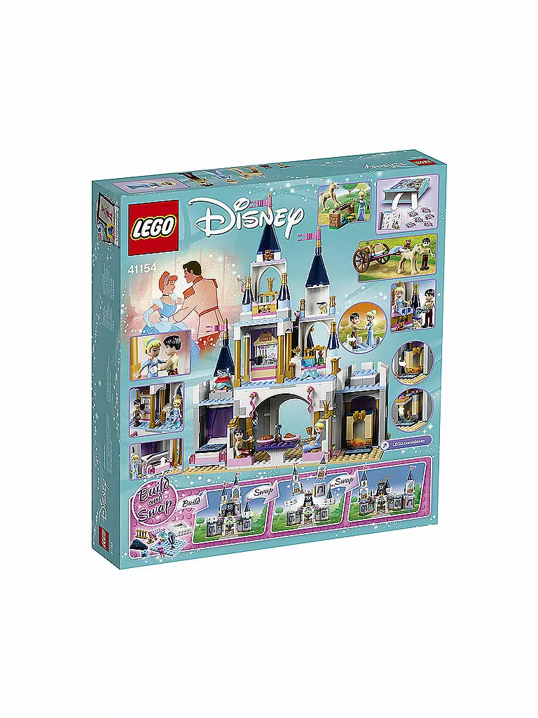 LEGO | Lego Disney Princess - Cinderellas Traumschloss 41154 | transparent