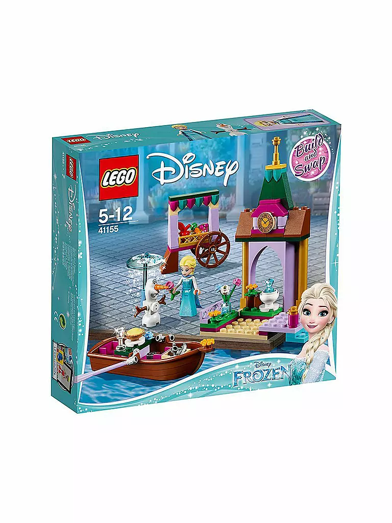 LEGO | Lego Disney Princess - Elsas Abenteuer auf dem Markt 41155 | transparent