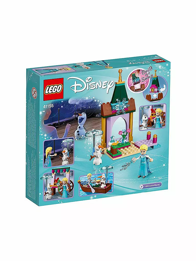 LEGO | Lego Disney Princess - Elsas Abenteuer auf dem Markt 41155 | transparent