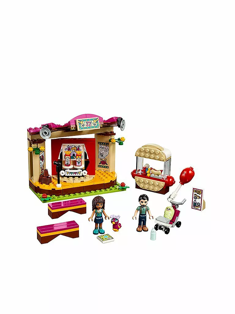 LEGO | Lego Friends - Andreas Bühne im Park 41334 | 