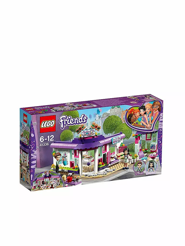 LEGO | Lego Friends - Emmas Künstlercafe 41336 | transparent