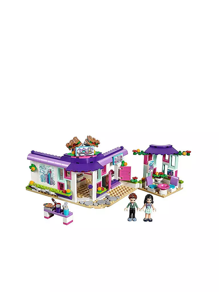 LEGO | Lego Friends - Emmas Künstlercafe 41336 | transparent