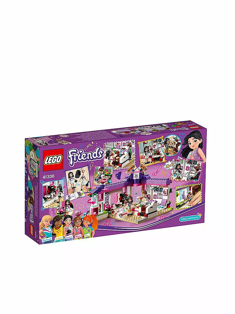 LEGO | Lego Friends - Emmas Künstlercafe 41336 | transparent