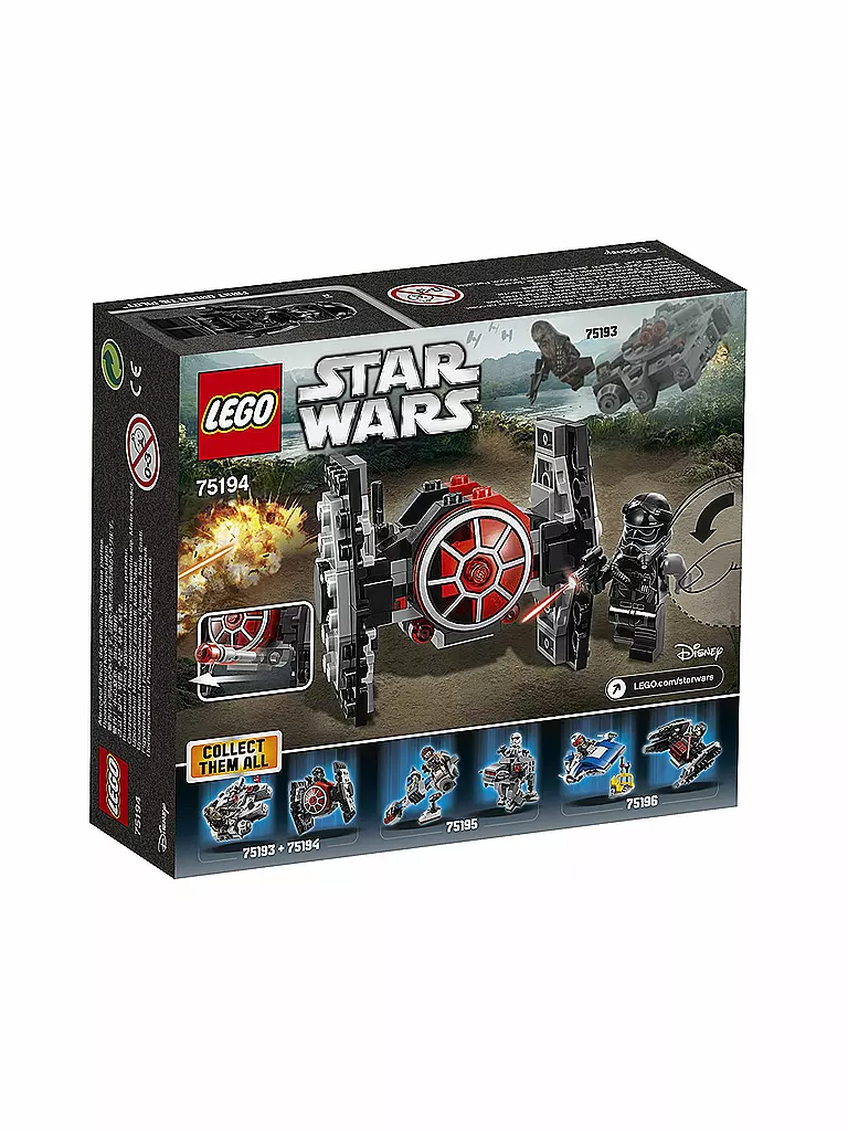 LEGO | Lego Star Wars - First Order Die Fighter 75194 | transparent