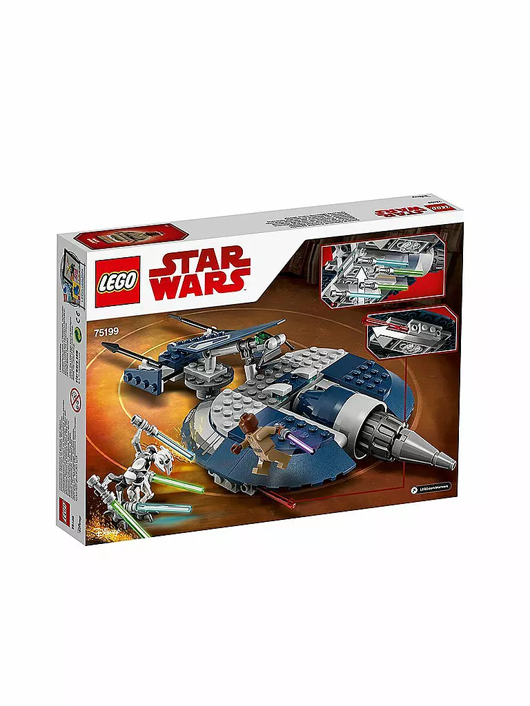 LEGO | Lego Star Wars - General Grievous Combat Speed 75199 | transparent