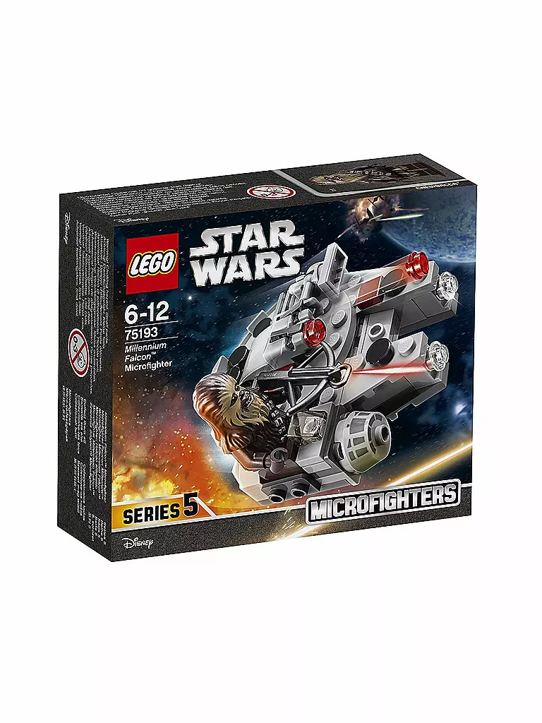 LEGO | Lego Star Wars - Millenium Flacon Microfighter 75193 | transparent