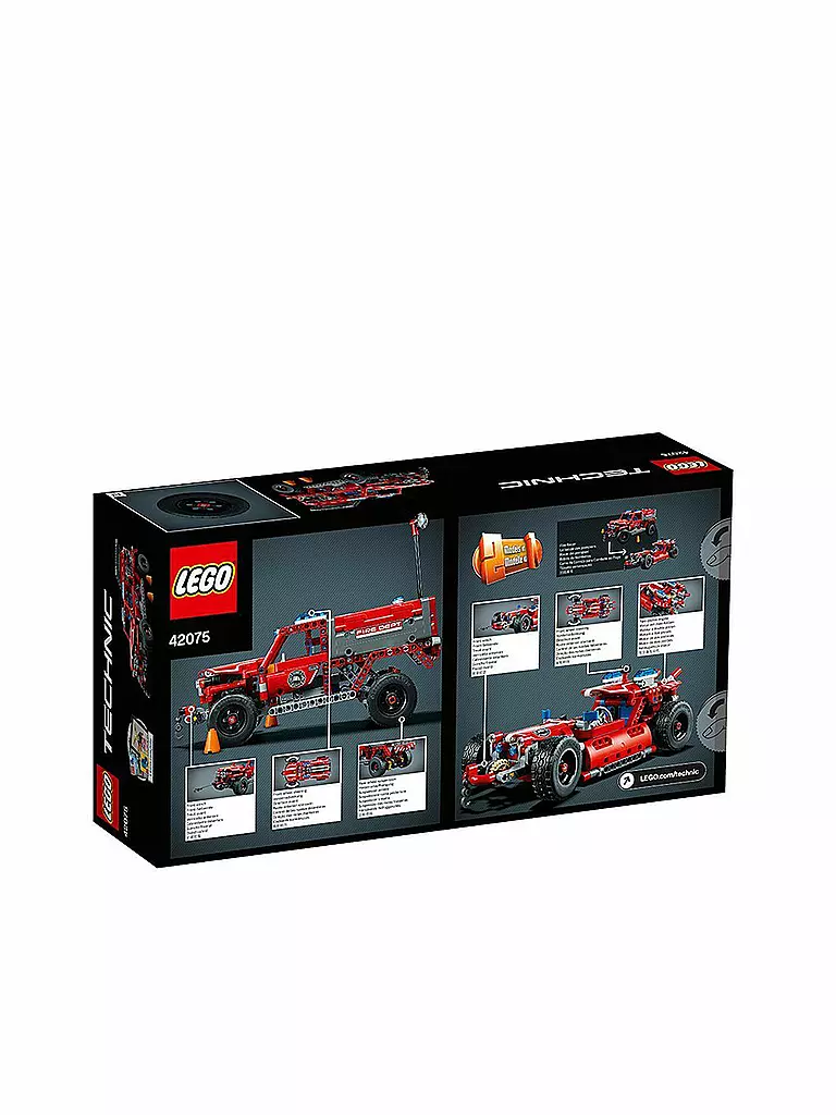 LEGO | Lego Technic - First Responder 42075 | transparent