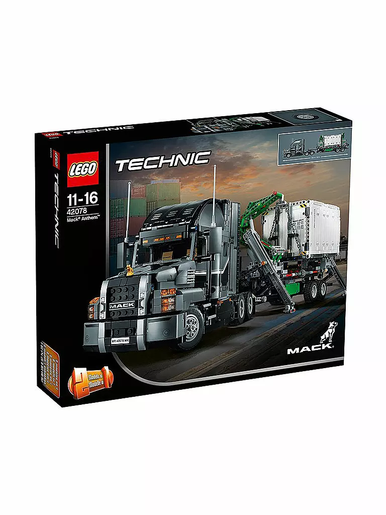 LEGO | Lego Technic - Mack Anthem 42078 | transparent