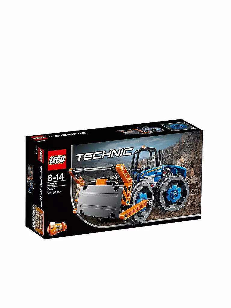 LEGO | Lego Technic - Raddozer Kompaktor 42071 | transparent