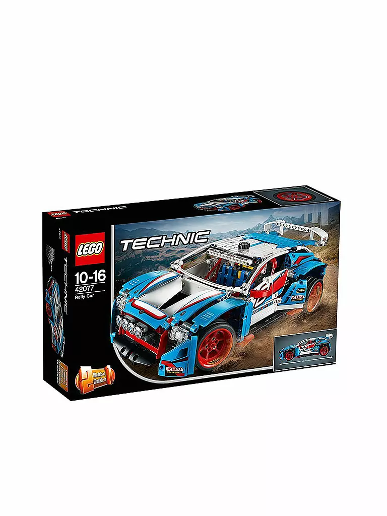 LEGO | Lego Technic - Rallyeauto 42077 | transparent