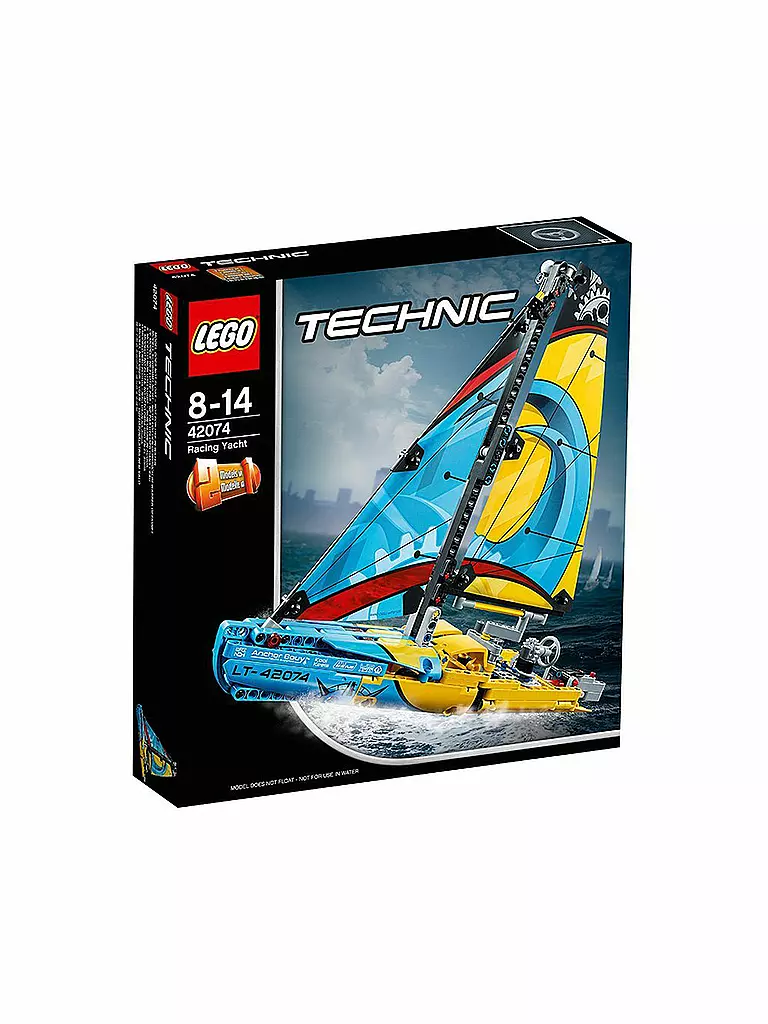 LEGO | Lego Technic - Rennyacht 42074 | transparent