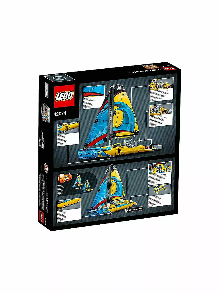 LEGO | Lego Technic - Rennyacht 42074 | transparent