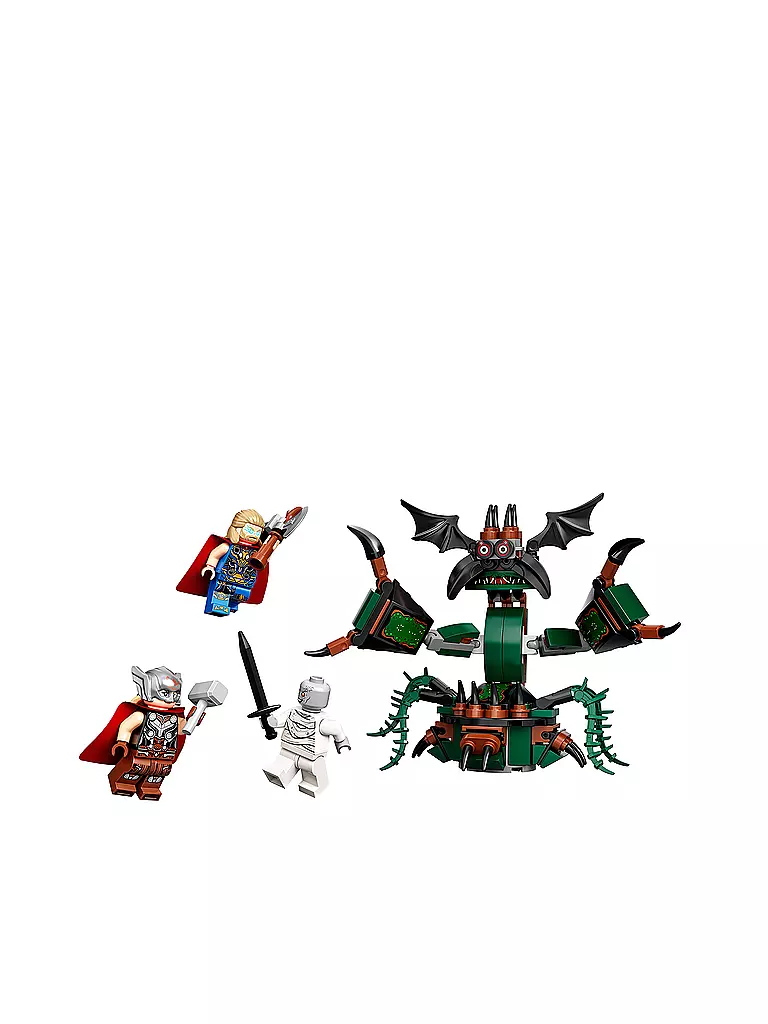 LEGO | Marvel - Angriff auf New Asgard mit 2 Thor-Minifiguren 76207 | keine Farbe