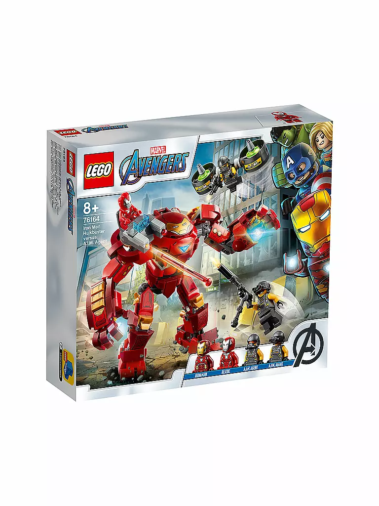 LEGO | Marvel - Iron Man Hulkbuster vs. A.I.M.-Agent 76164 | keine Farbe