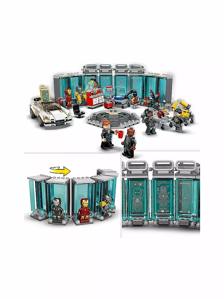 LEGO | Marvel - Iron Mans Werkstatt 76216 | keine Farbe