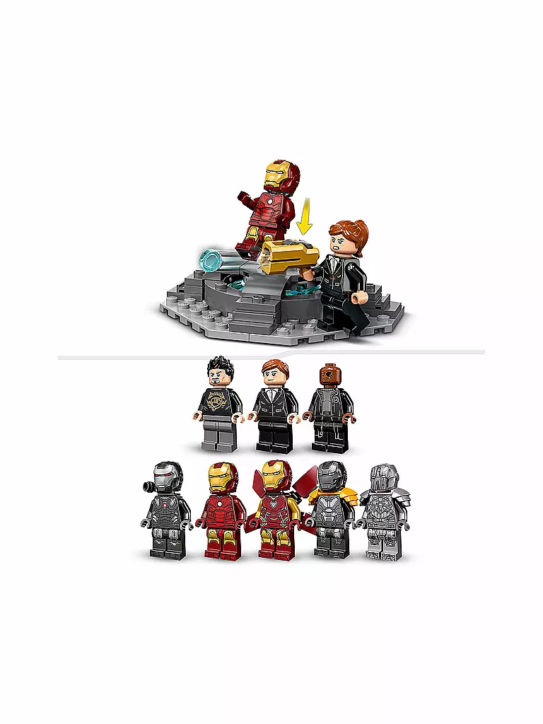 LEGO | Marvel - Iron Mans Werkstatt 76216 | keine Farbe