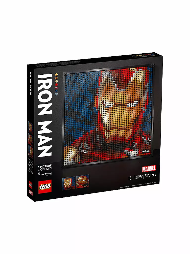 LEGO | Marvel Studios Iron Man - Kunstbild 31199 | keine Farbe