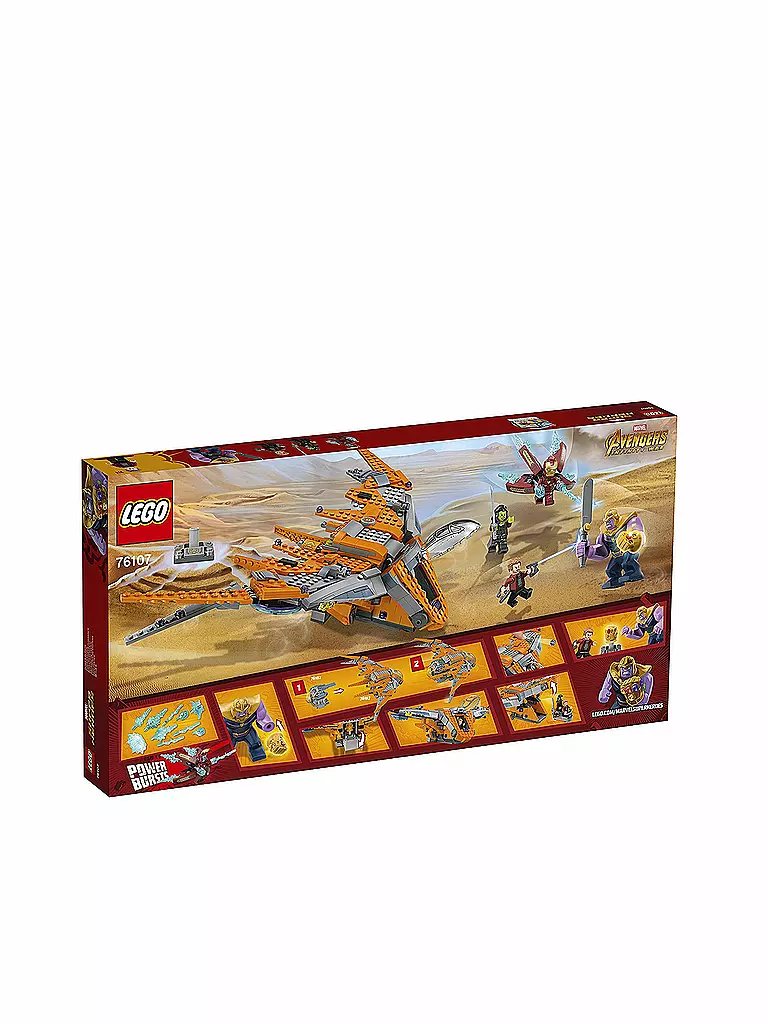 LEGO | Marvel Super Heroes - Das ultimative Gefecht 76107 | transparent