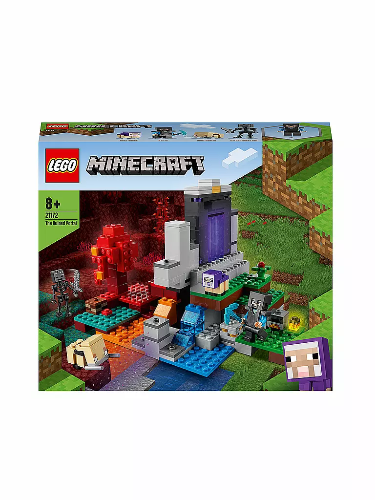 LEGO | Minecraft -  Das zerstörte Portal 21172 | keine Farbe