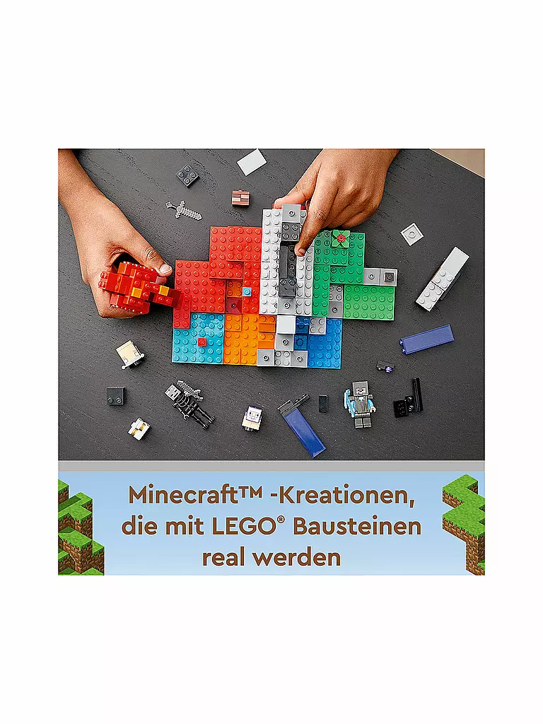 LEGO | Minecraft -  Das zerstörte Portal 21172 | keine Farbe