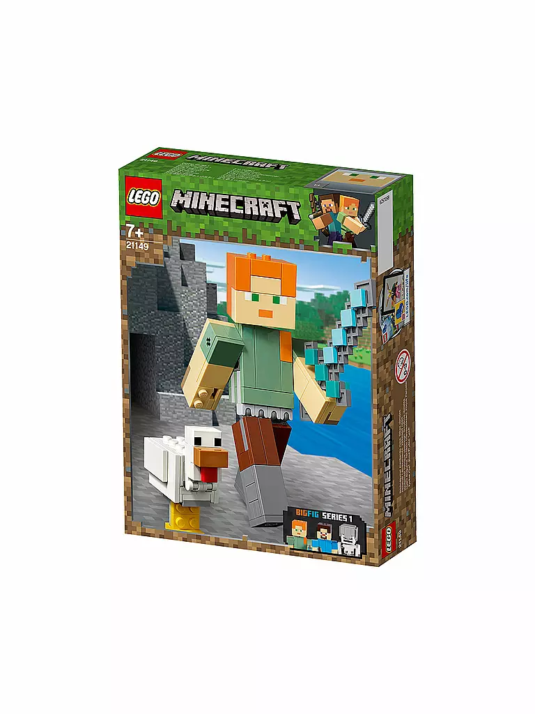 LEGO | Minecraft - Big Fig Ales mit Huhn 21149 | transparent