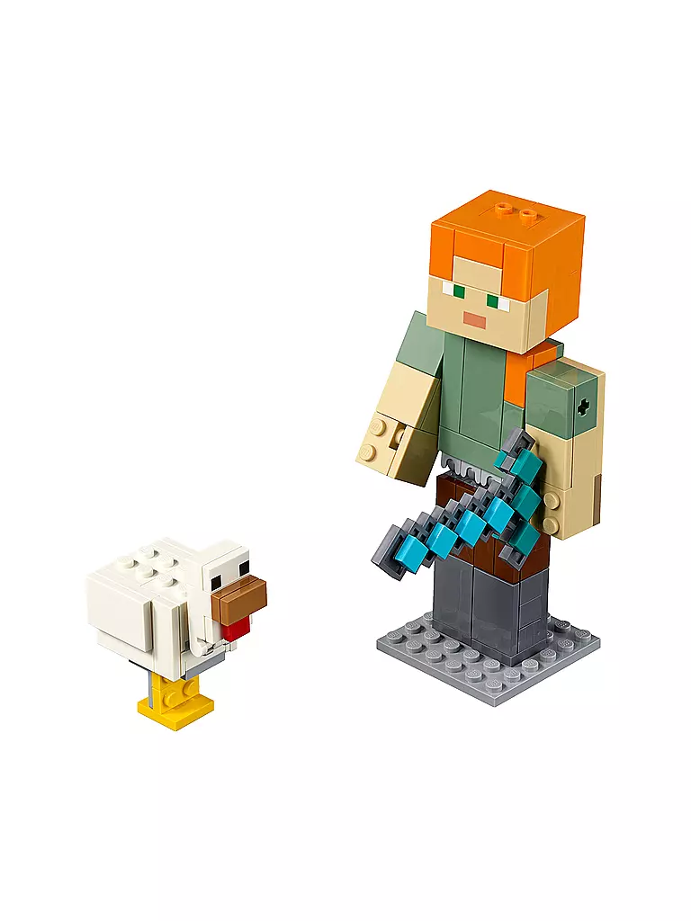 LEGO | Minecraft - Big Fig Ales mit Huhn 21149 | transparent