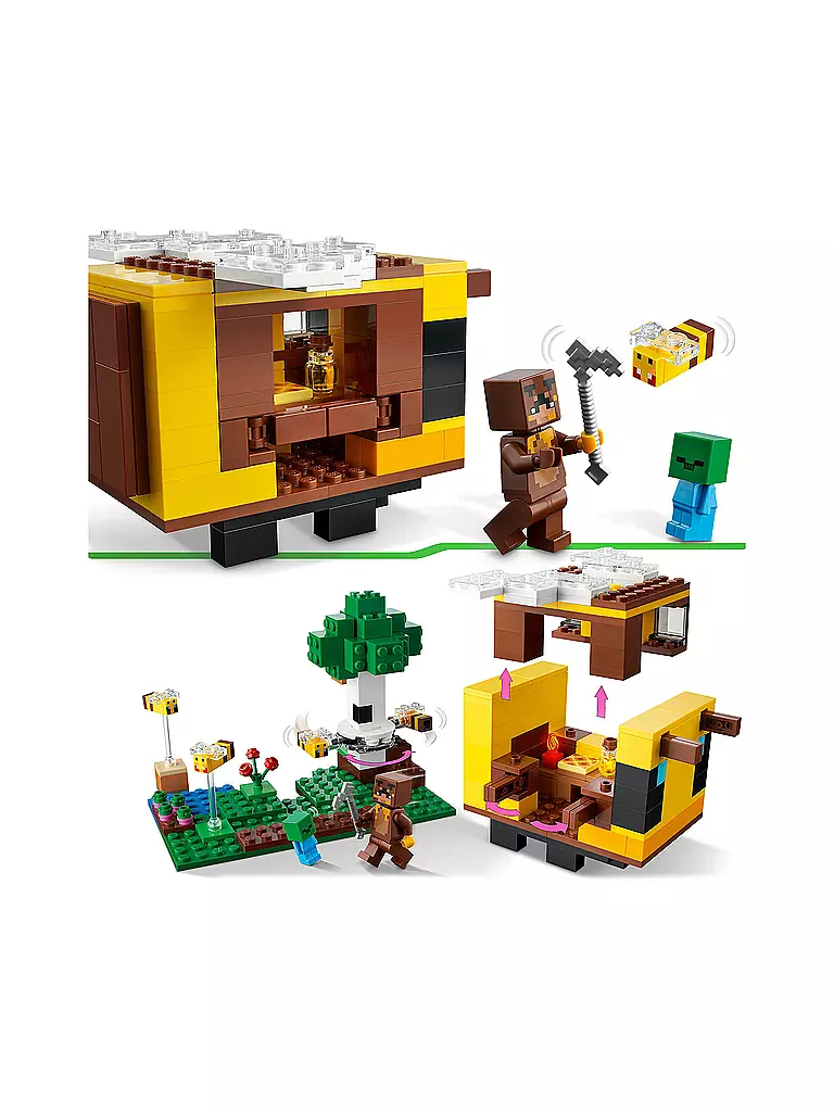 LEGO | Minecraft - Das Bienenhäuschen 21241 | keine Farbe