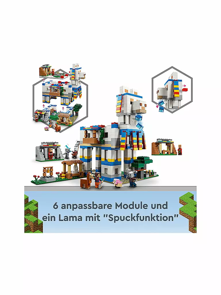 LEGO | Minecraft - Das Lamadorf 21188 | keine Farbe