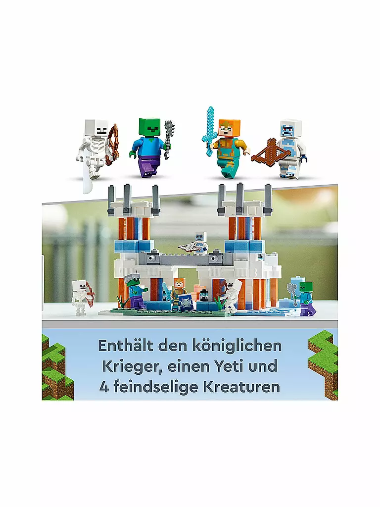 LEGO | Minecraft - Der Eispalast 21186 | keine Farbe