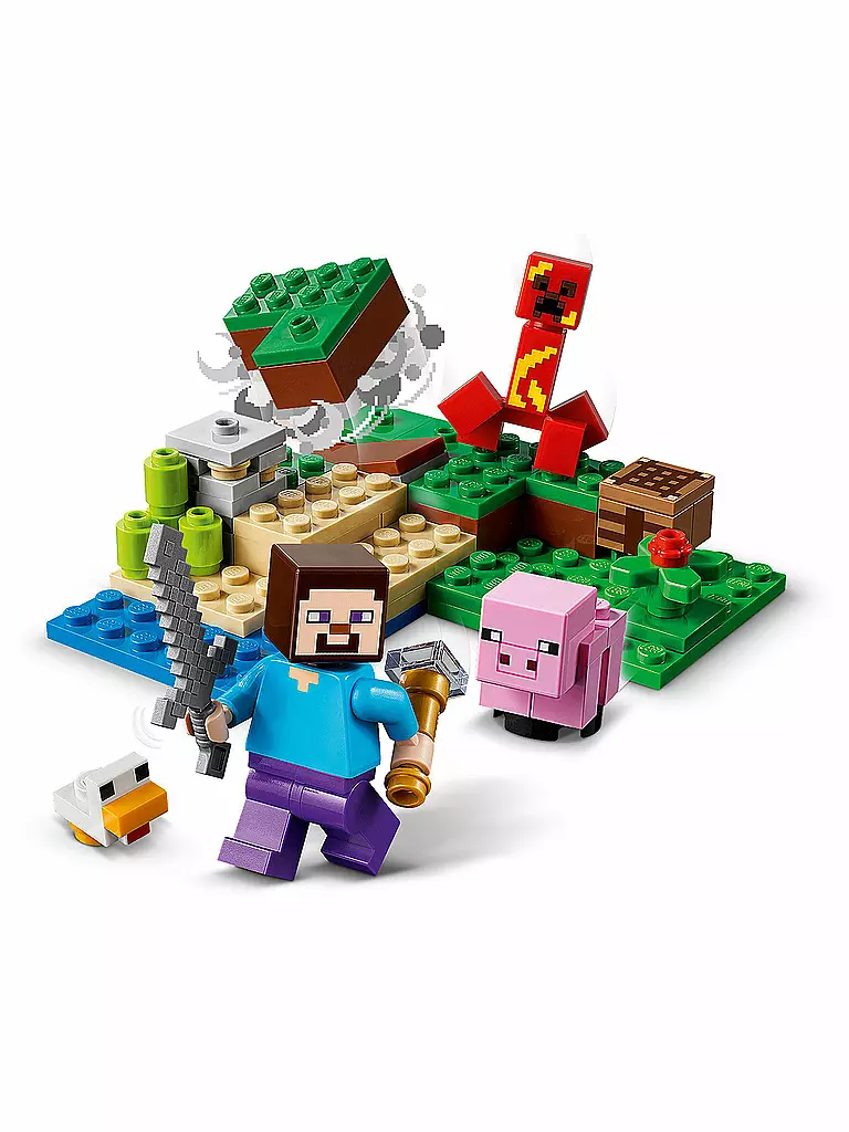 LEGO | Minecraft - Der Hinterhalt des Creeper™ 21177 | keine Farbe