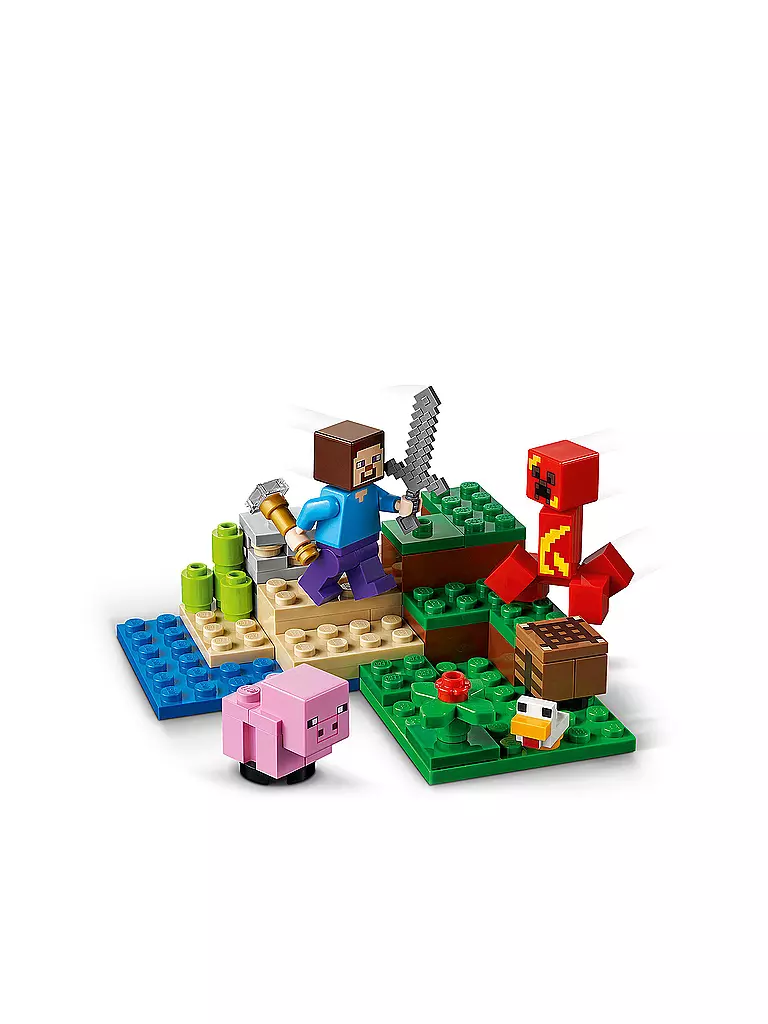 LEGO | Minecraft - Der Hinterhalt des Creeper™ 21177 | keine Farbe