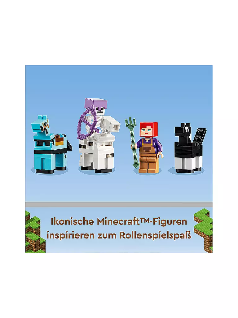 LEGO | Minecraft - Der Pferdestall 21171 | keine Farbe