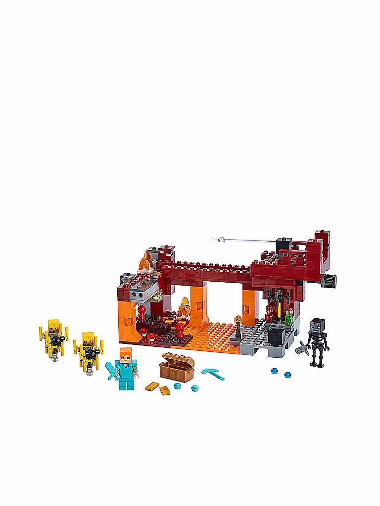 LEGO | Minecraft - Die Brücke 21154 | transparent