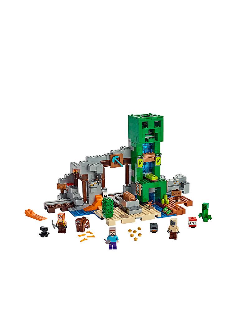 LEGO Minecraft - Die Creeper Mine 21155 transparent