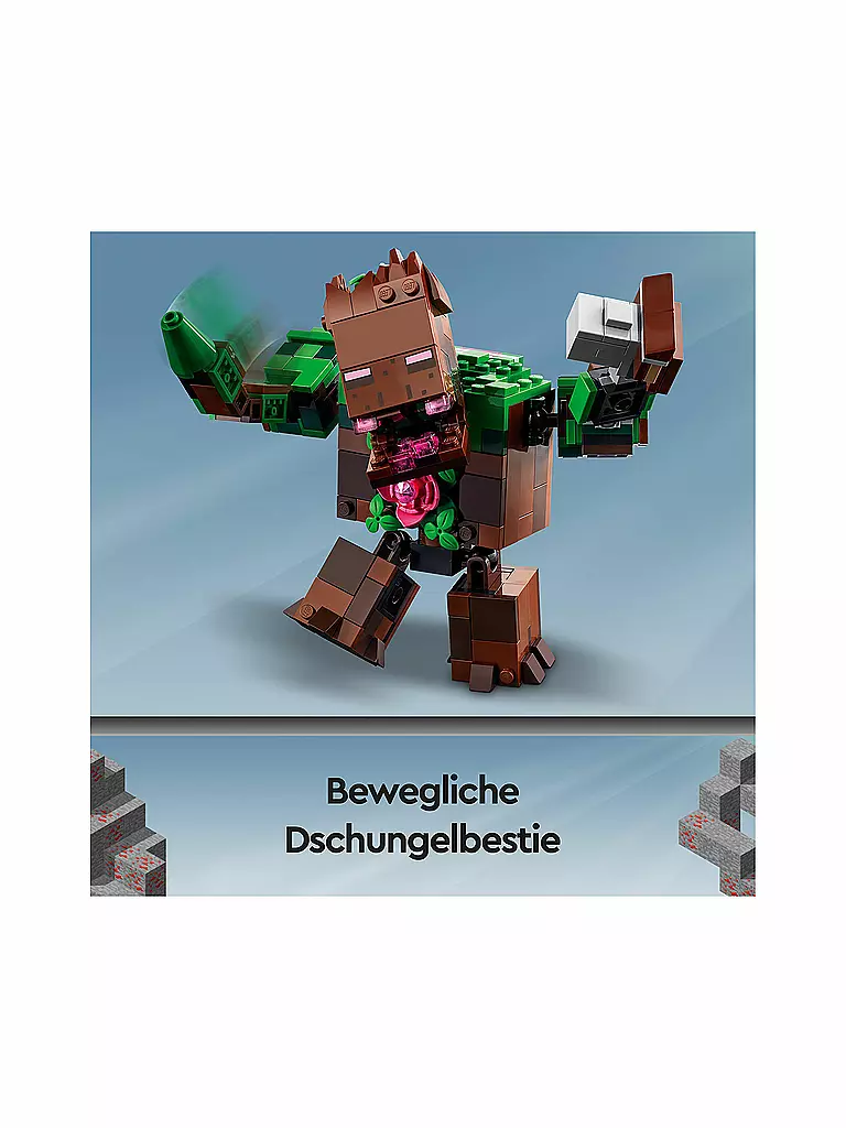 LEGO | Minecraft - Die Dschungel Ungeheuer 21176 | keine Farbe