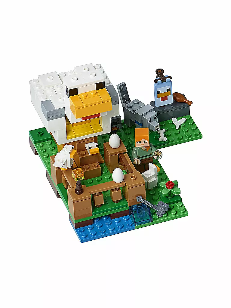 LEGO | Minecraft - Hühnerstall 21140 | transparent