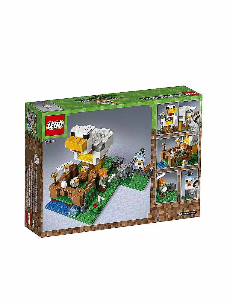 LEGO | Minecraft - Hühnerstall 21140 | transparent