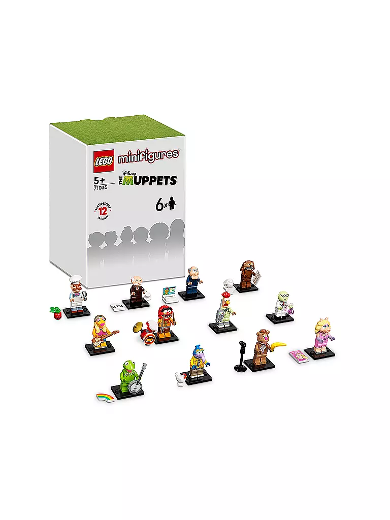 LEGO | Minifigures - Die Muppets – 6er-Pack 71035 | keine Farbe