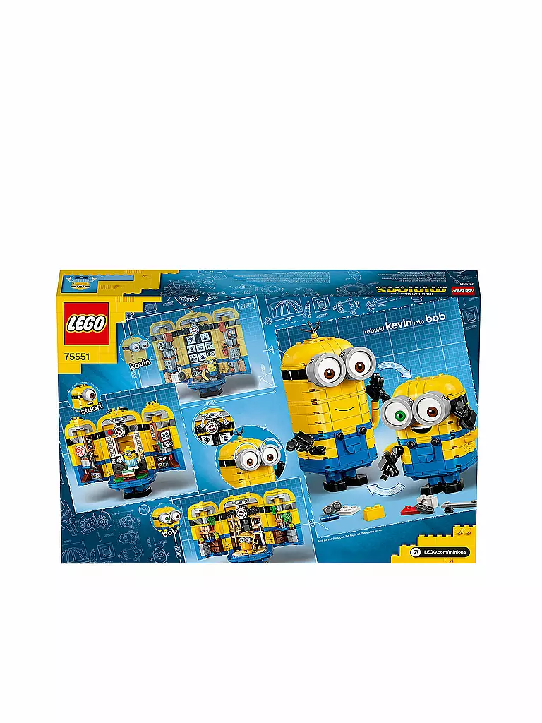 LEGO | Minions-Figuren Bauset mit Versteck 75551 | keine Farbe