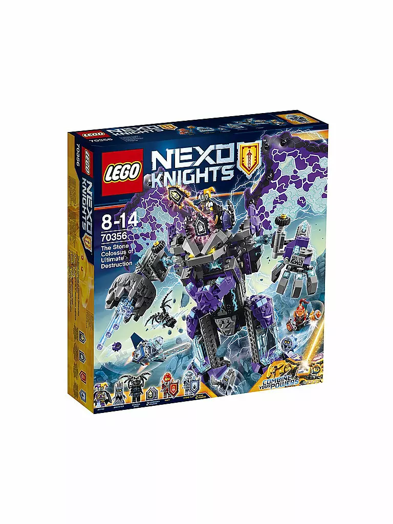 LEGO | Nexo Knights - Der stürmische Steinkoloss 70356 | 