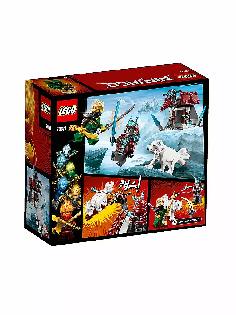LEGO | Ninjago - Angriff des Eis-Samurai 70671 | keine Farbe