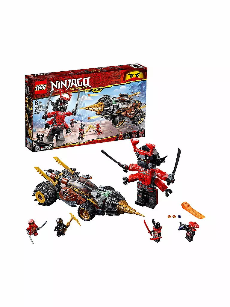 LEGO | Ninjago - Coles Powerbohrer 70669 | transparent