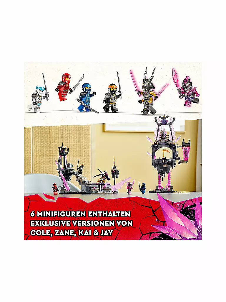 LEGO | Ninjago - Der Tempel des Kristallkönigs 71771 | keine Farbe